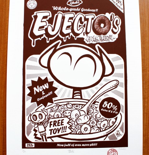 Ejectos's Cereal Screen Print